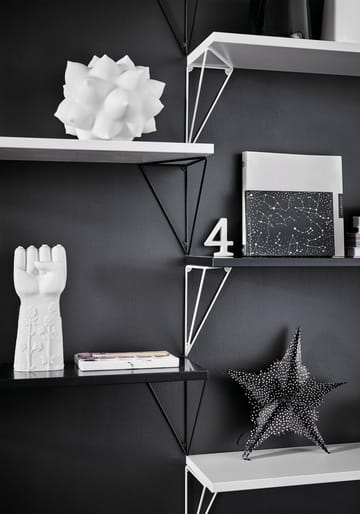 Pythagoras Shelf hyllplan - svart - Maze