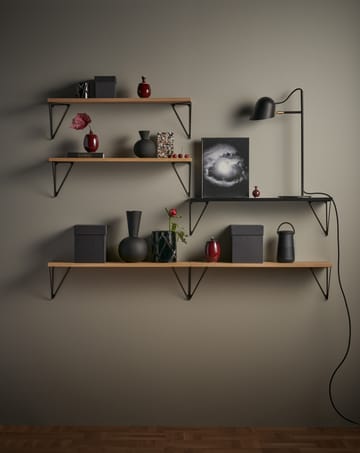 Pythagoras Shelf hyllplan - svart - Maze
