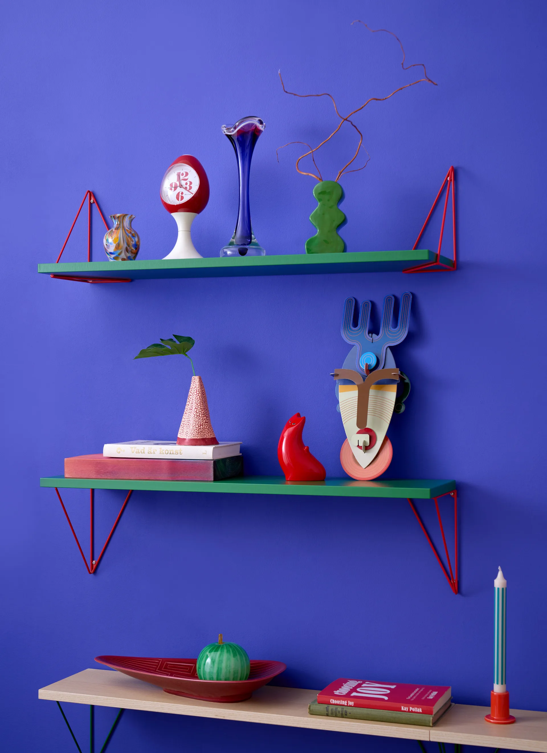 Pythagoras Shelf L hyllplan, Ash Maze