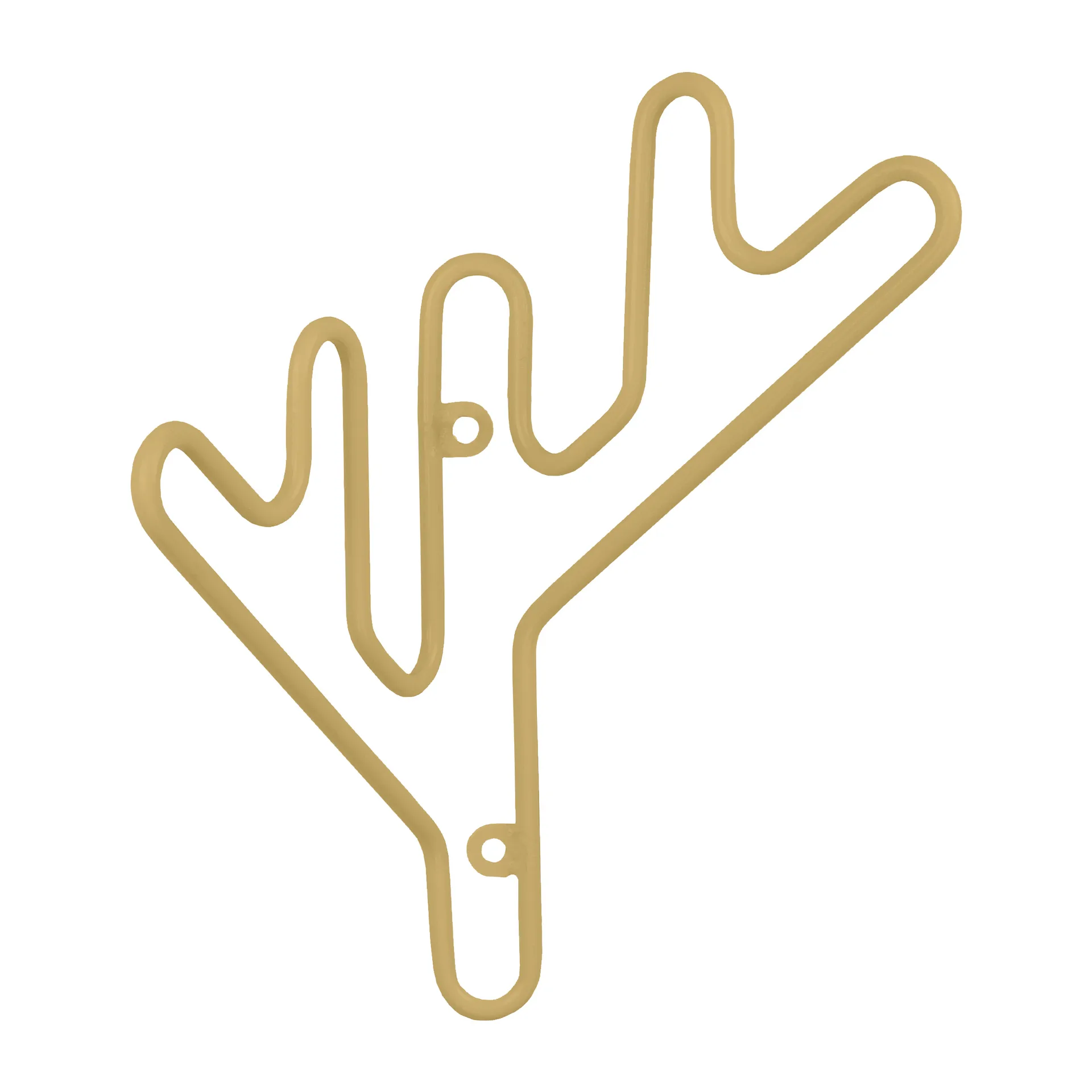 Twig hängare, Ochre yellow Maze