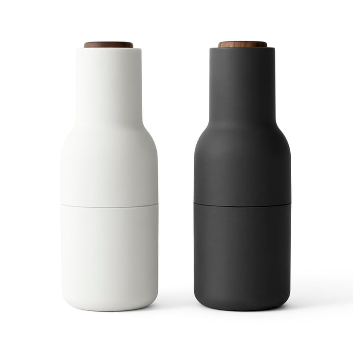 Bottle Grinder kryddkvarn 2-pack - Ash-carbon-valnöt - MENU