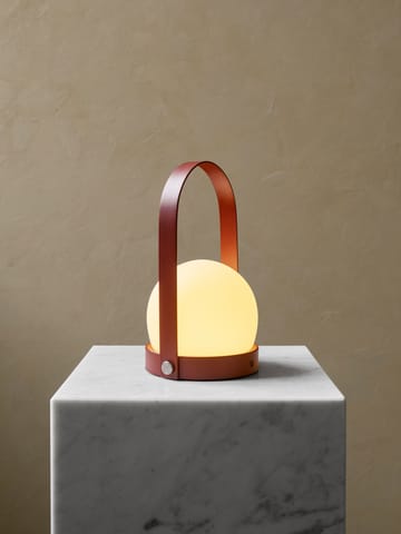 Carrie lampa - Burned red - MENU