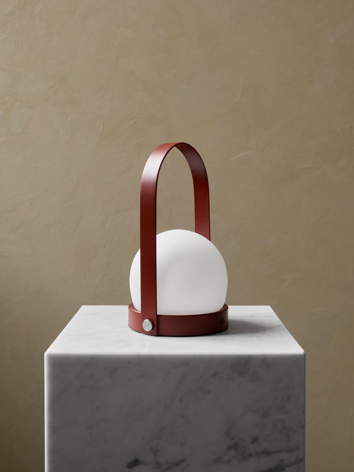 Carrie lampa - Burned red - MENU