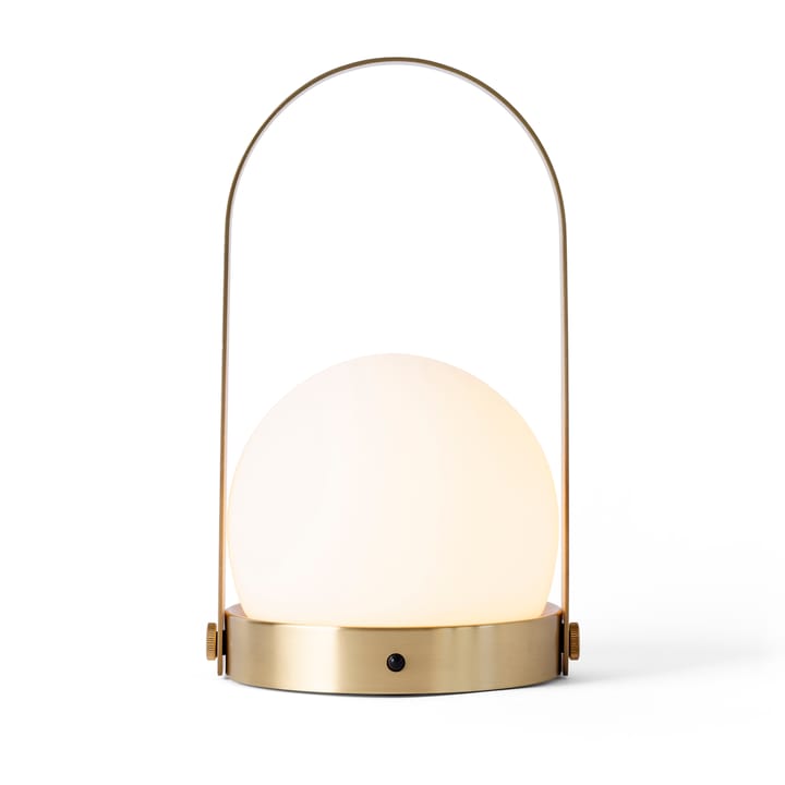 Carrie portable bordslampa - borstad mässing - MENU