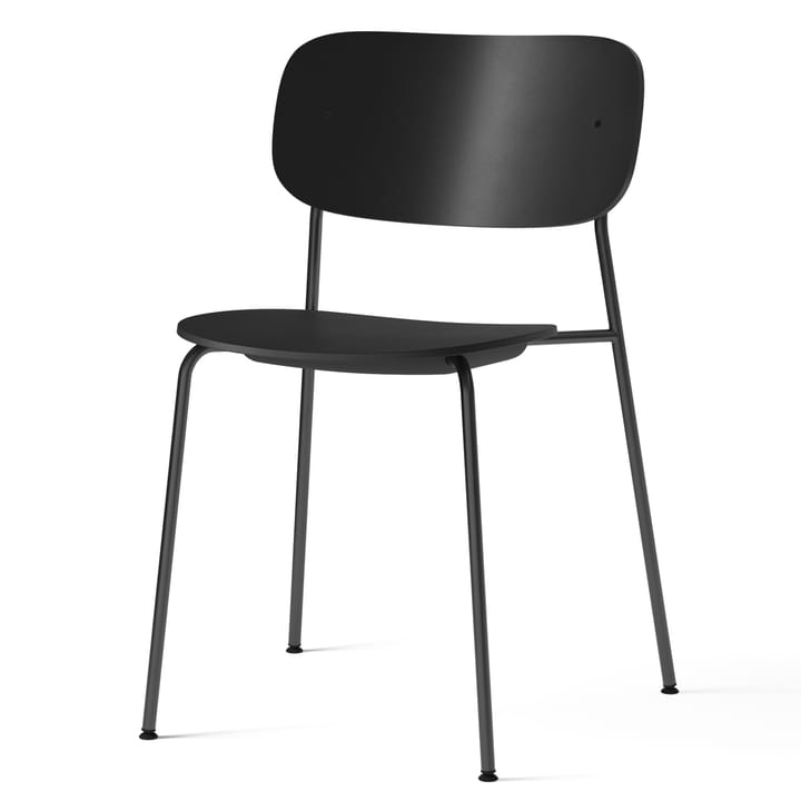 Co Chair matstol svarta ben - Svart-plast - MENU