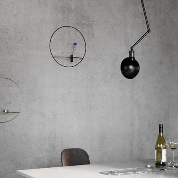Hudson vägglampa - svart - MENU