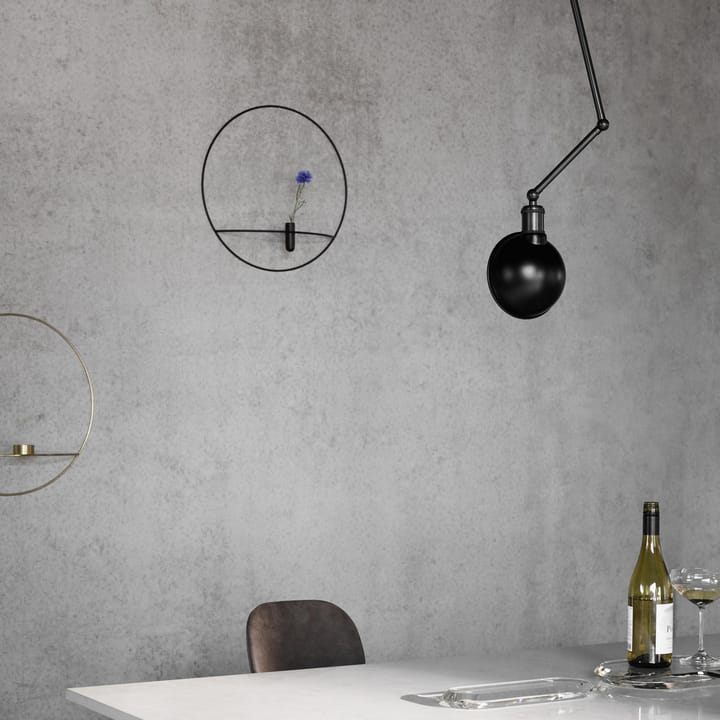 Hudson vägglampa - svart - MENU