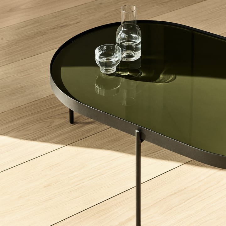 NoNo soffbord L 59,5x96,5 cm - Svart-mörkgrön - MENU