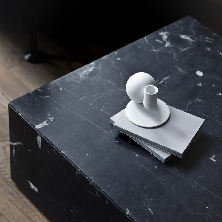 Plinth soffbord - black, cube - MENU