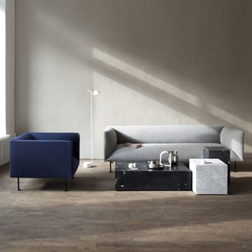 Plinth soffbord - black, cube - MENU