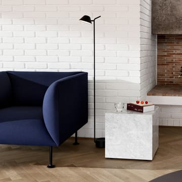 Plinth soffbord - black, cube - MENU