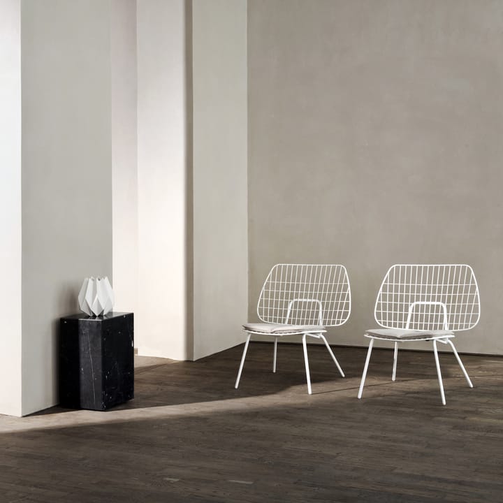 Plinth soffbord - black, cube - MENU