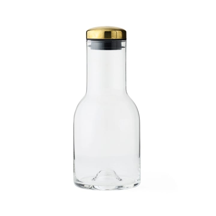 Water Bottle karaff - glas-mässing - MENU