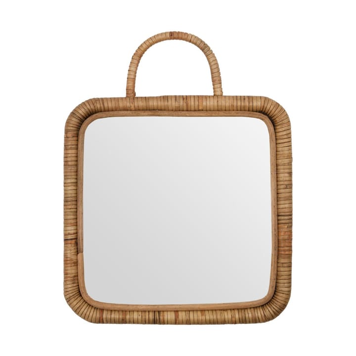 Baki spegel med ram 28x28 cm - Natur - Meraki