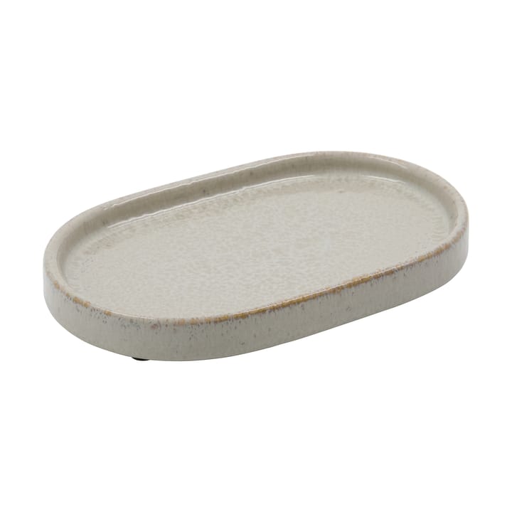 Datura bricka 12,5x20 cm - Shellish grey - Meraki