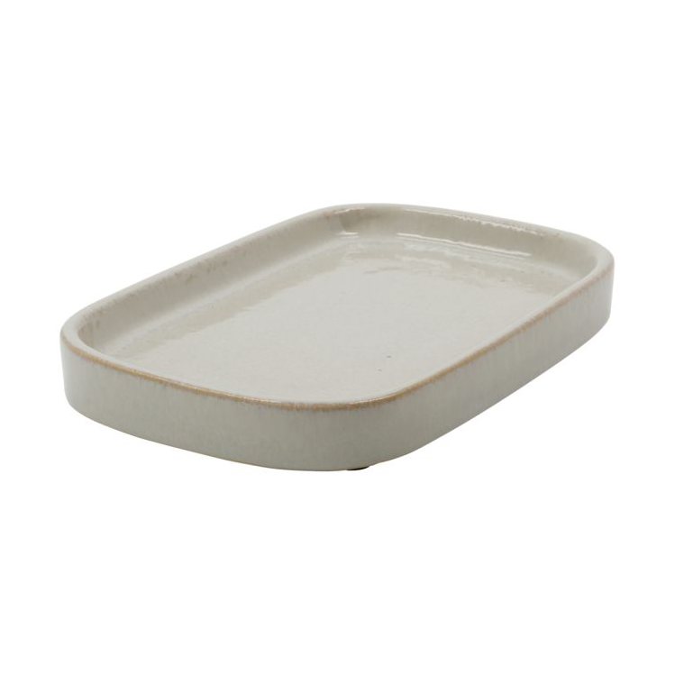 Meraki Datura bricka Shellish grey | Skandinavisk Design | Brickor | Grå