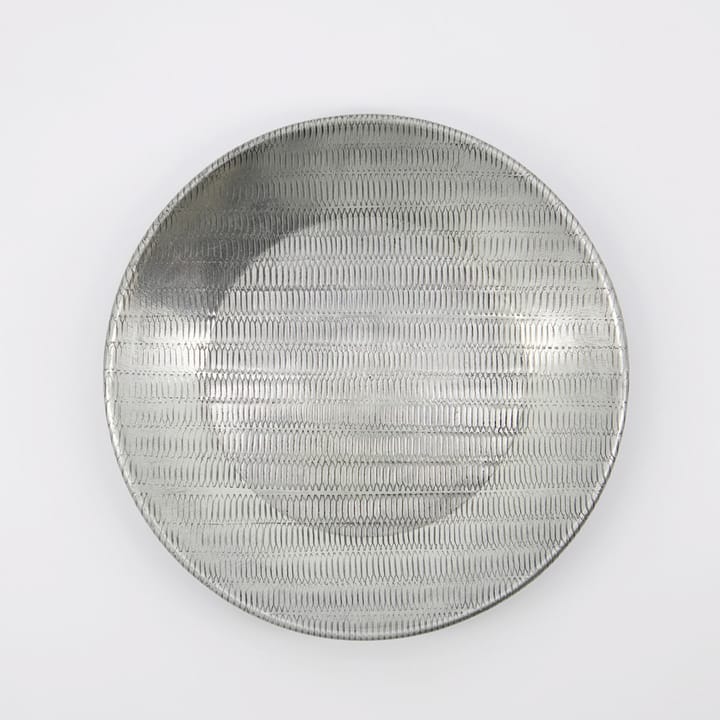 Malva bricka Ø20 cm - Antiksilver - Meraki