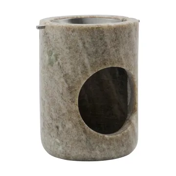 Marble oljebrännare - Beige, silver finish - Meraki
