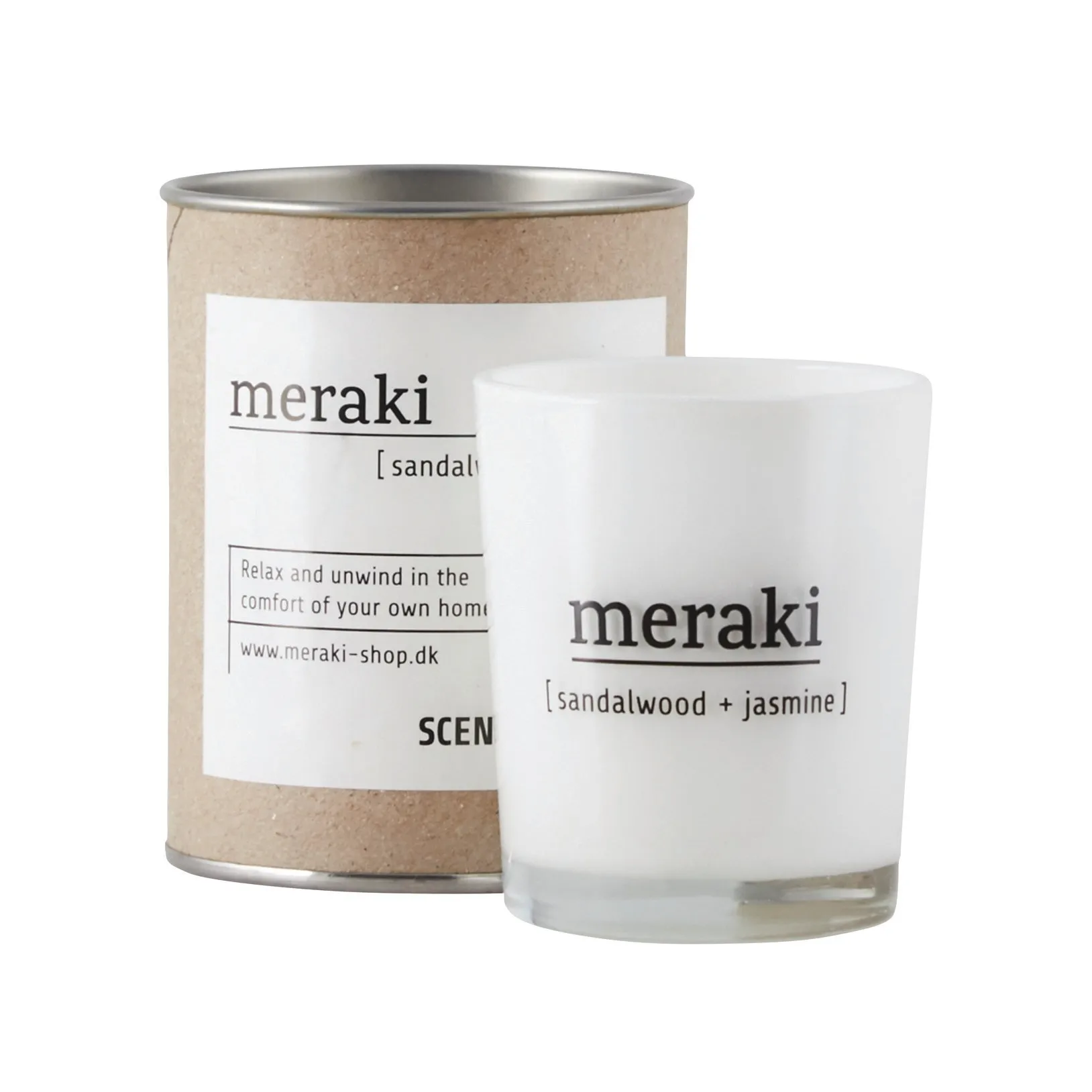 Meraki doftljus 12 timmar, Sandalwood-jasmine Meraki
