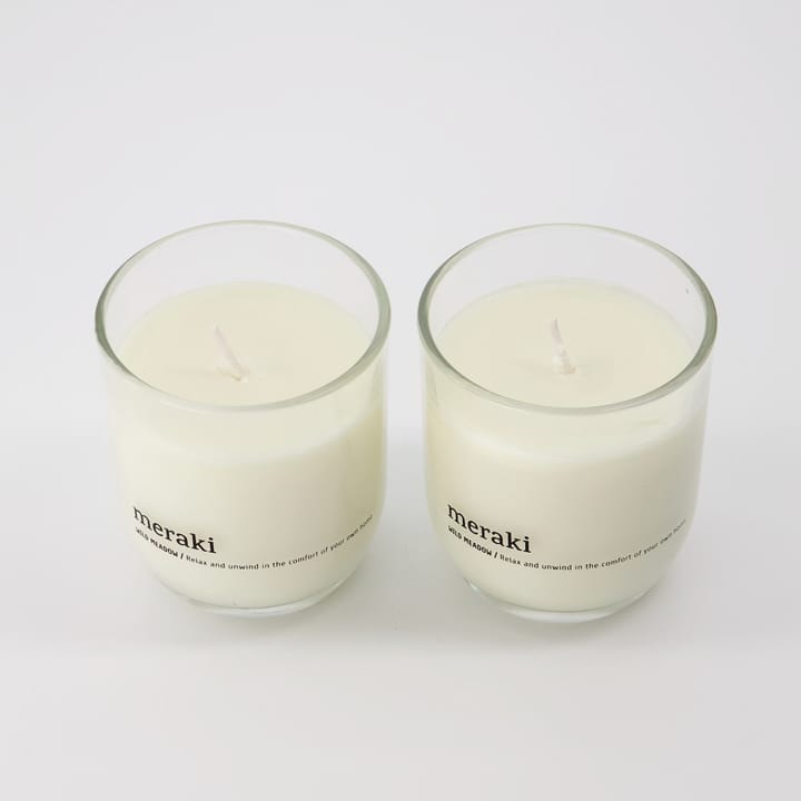 Meraki doftljus 22 timmar 2-pack - Wild meadow - Meraki