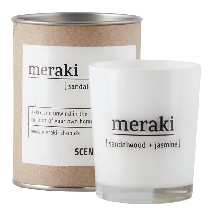 Meraki doftljus 35 timmar - Sandalwood-jasmine - Meraki