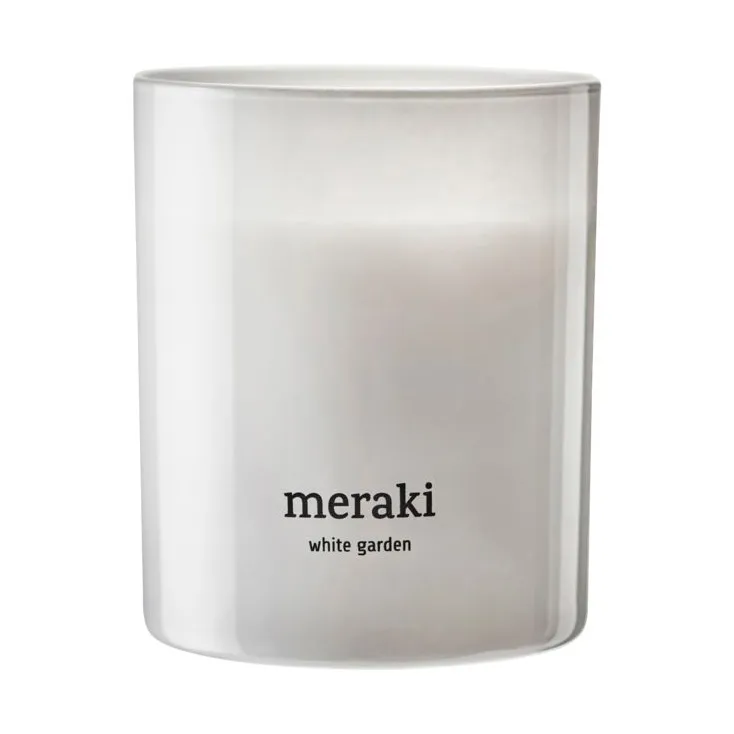 Meraki Meraki doftljus, 35 timmar White garden
