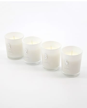 Meraki doftljus advent 4-pack - Frozen meadow - Meraki