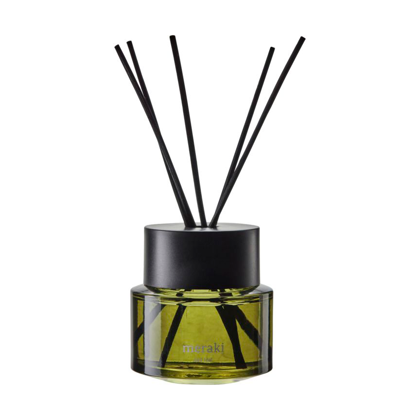 Meraki doftpinnar 100 ml Oud leaf | Skandinavisk Design | Doftljus & Doftpinnar | Grön