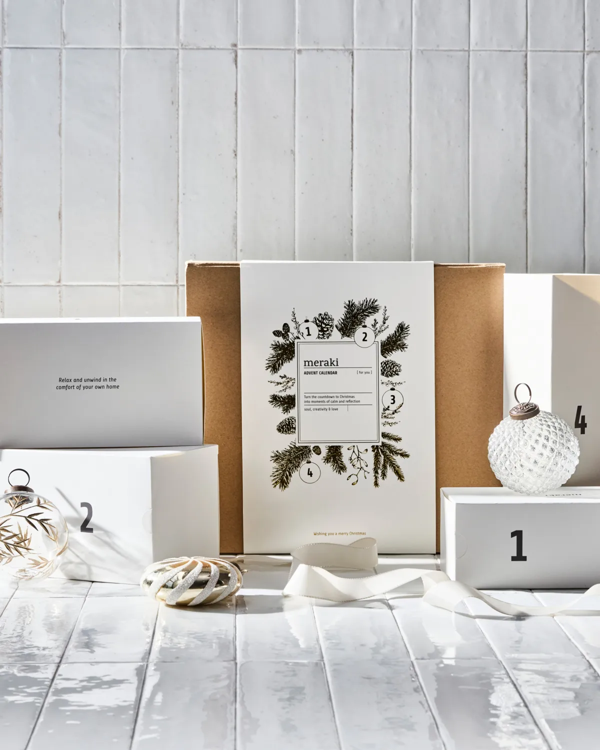 Meraki gåvoset-adventskalender, Dark wood, Northern dawn Meraki