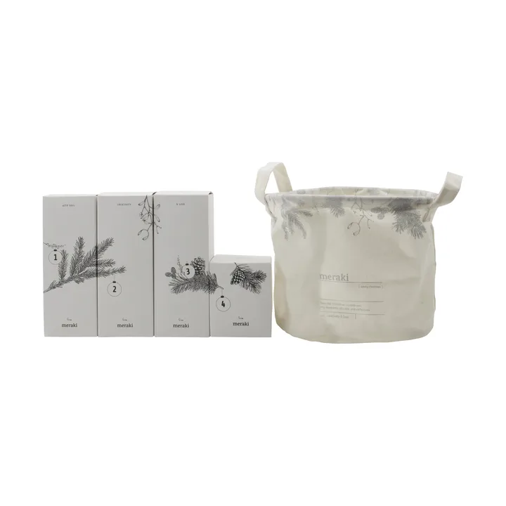 Meraki gåvoset-adventskalender - Meadow bliss, Silent amber - Meraki
