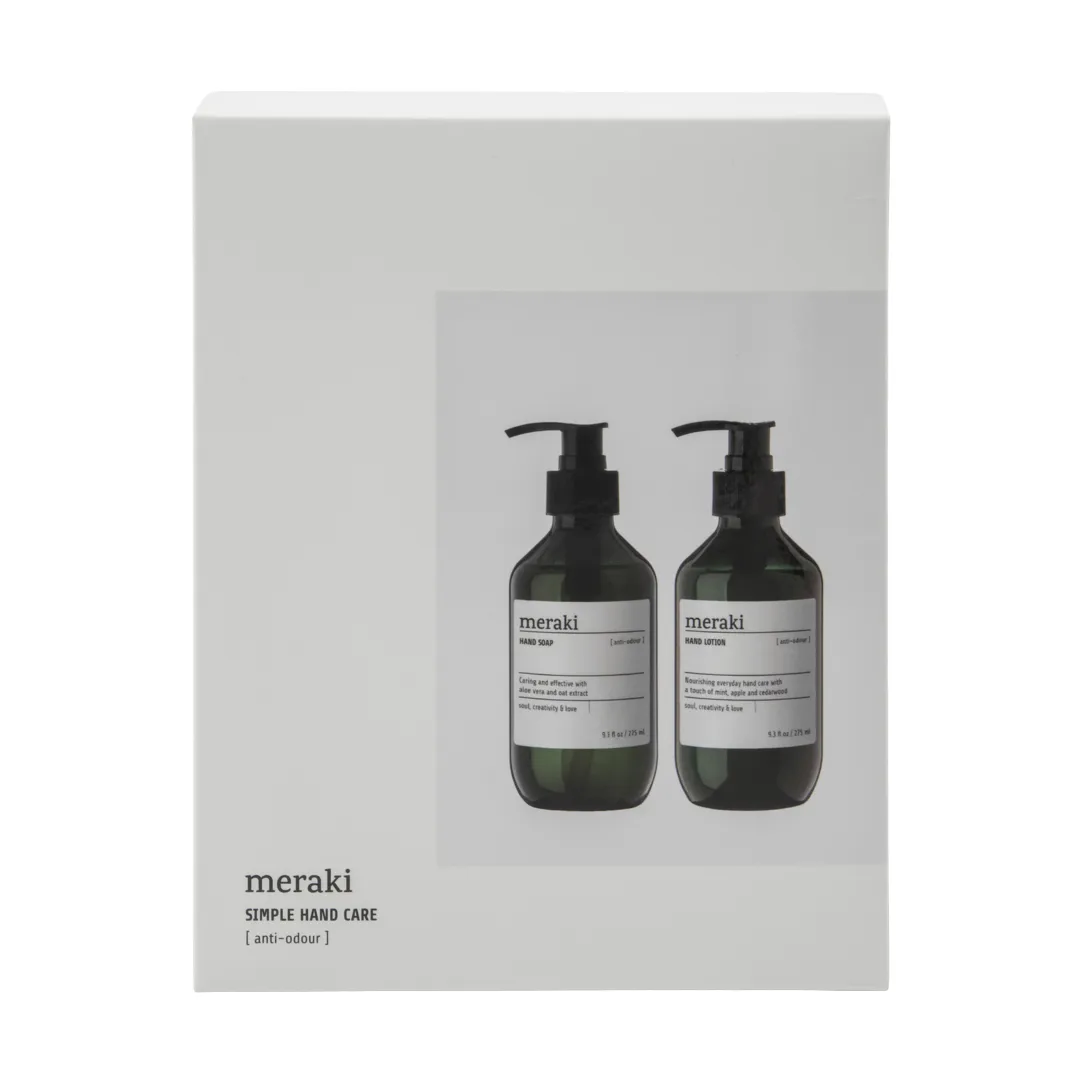 Meraki gåvoset, handtvål och handlotion, Anti-odour Meraki