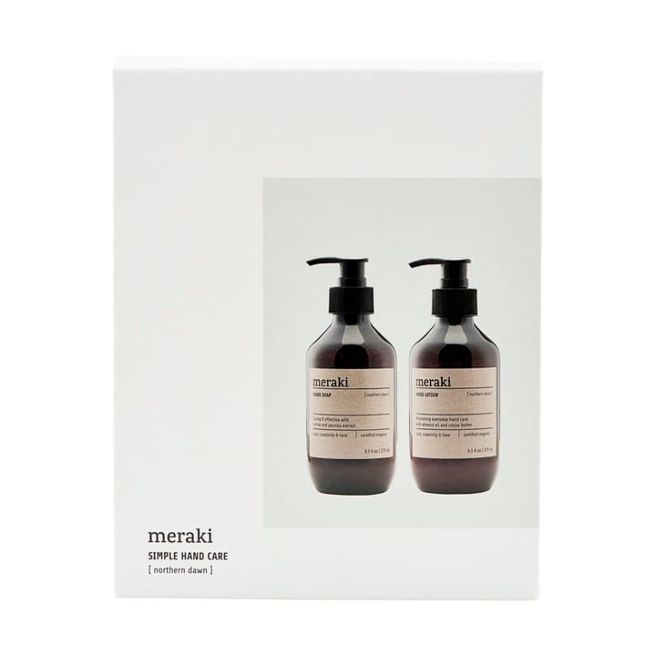 Meraki gåvoset, handtvål och handlotion - Northern dawn - Meraki