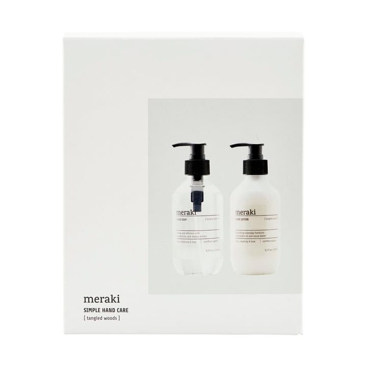 Meraki gåvoset, handtvål och handlotion - Tangled woods - Meraki