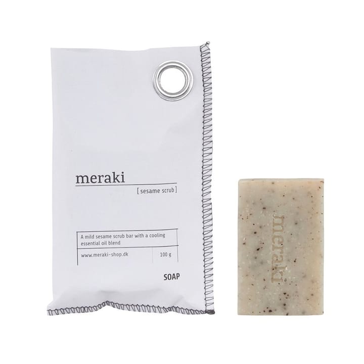 Meraki handtvål fast, sesame scrub Meraki