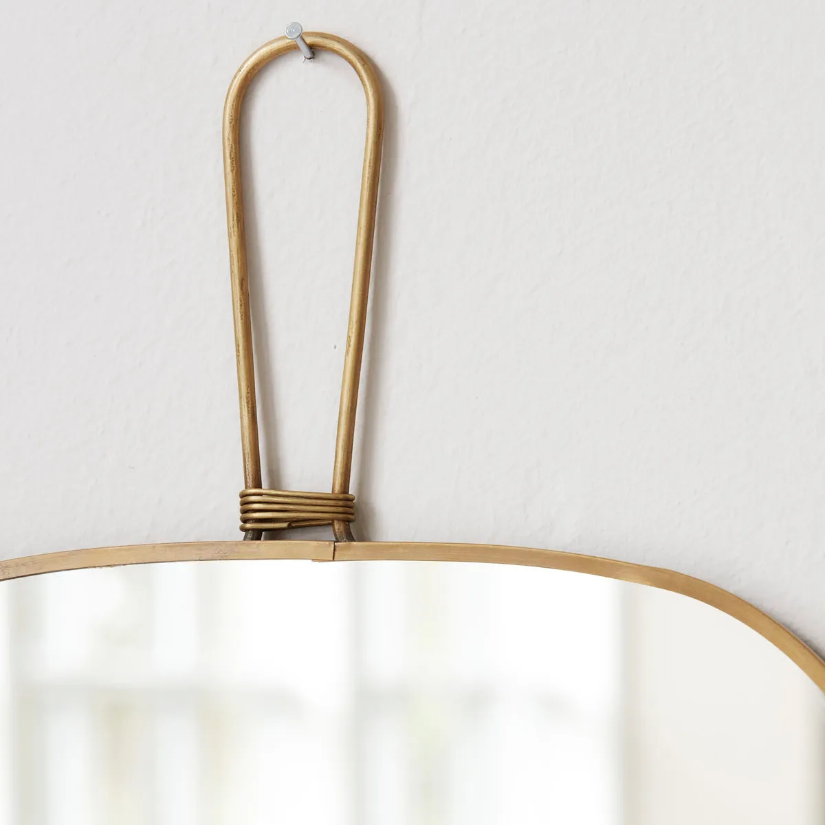 Meraki spegel 26x28 cm, Mässing Meraki