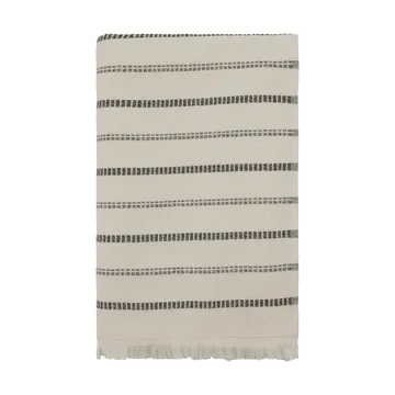 True badlakan - Off-White-svart, 70x140 cm - Meraki