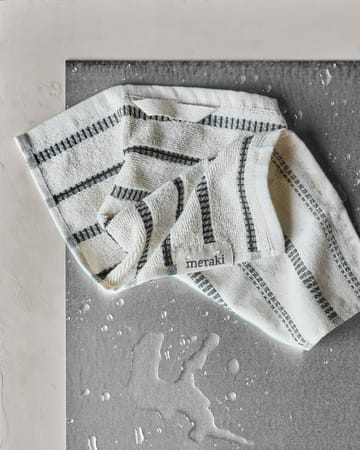 True tvättlapp 3 delar - Off-White-svart - Meraki