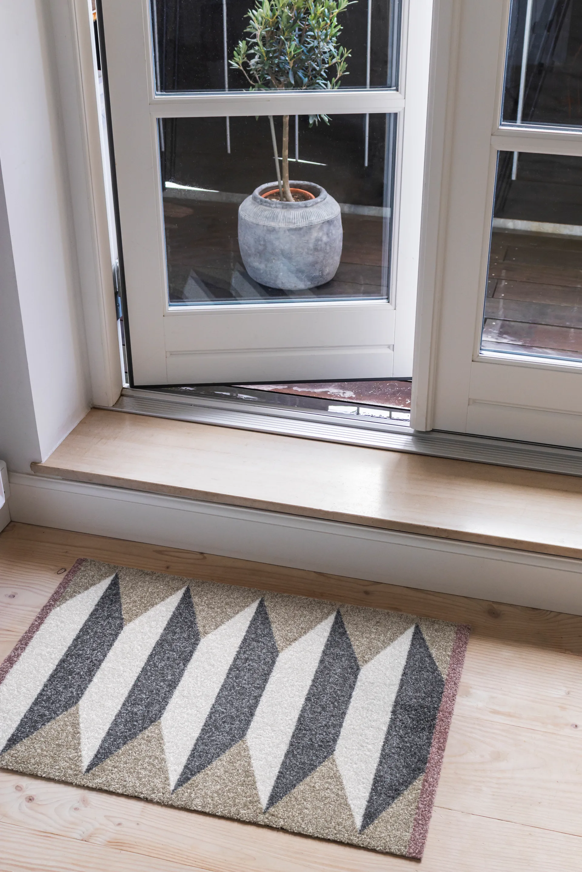 Accordion all-round dörrmatta, Sand, 55x80 cm Mette Ditmer