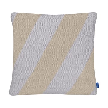 Across kelim kuddfodral - Light grey, 50x50 cm - Mette Ditmer