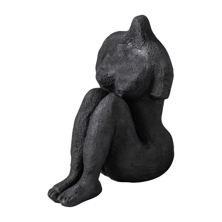 Art piece sittande kvinna 14 cm - Black - Mette Ditmer