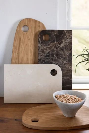 Authentic skärbräda - Natural, 24x32,5 cm - Mette Ditmer