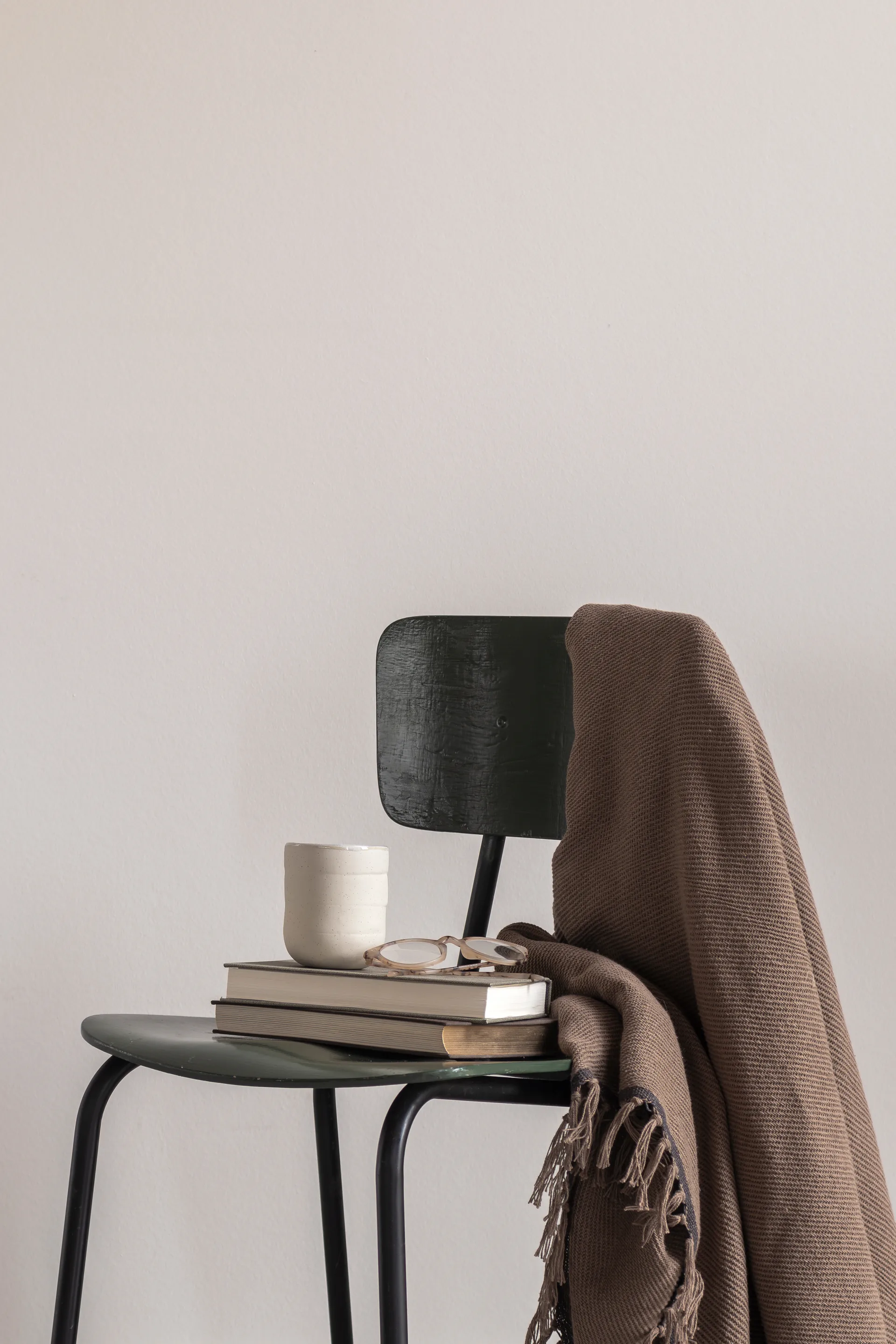 Bohemia pläd 125x180 cm, Taupe Mette Ditmer