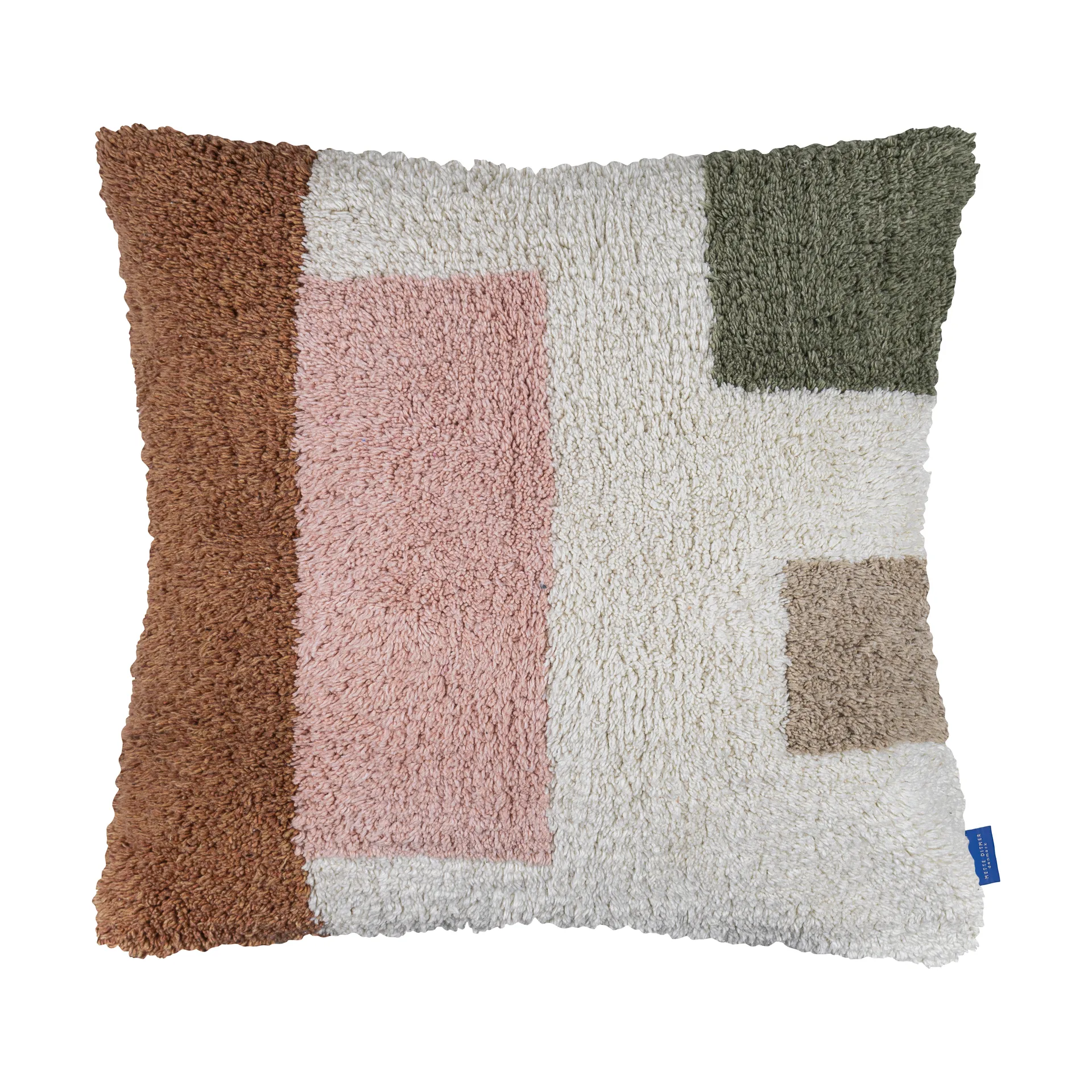 Brick kuddfodral 50x50 cm, Rust Mette Ditmer