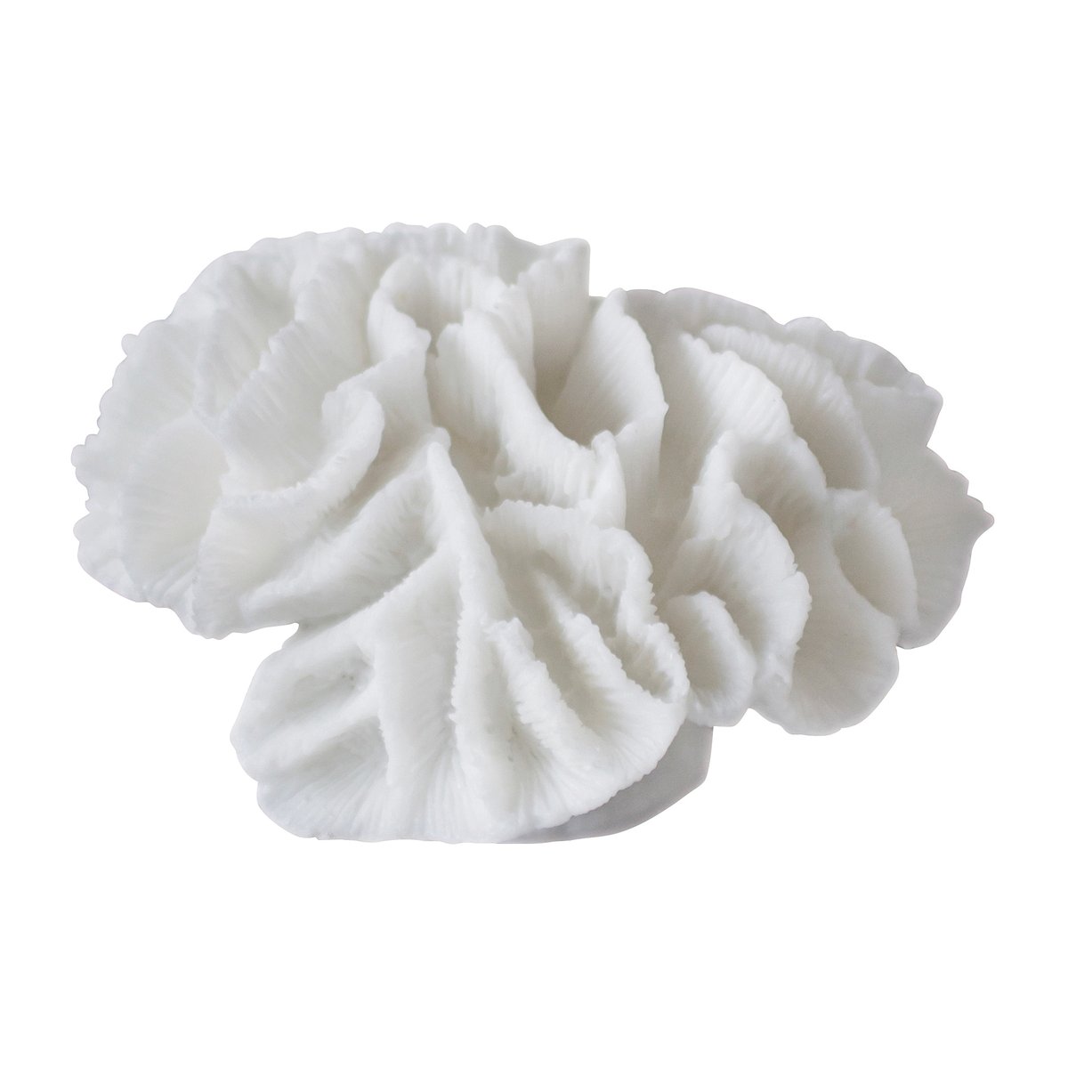 Mette Ditmer Coral gills White | Skandinavisk Design | Skulpturer & Porslinsfigurer | Vit
