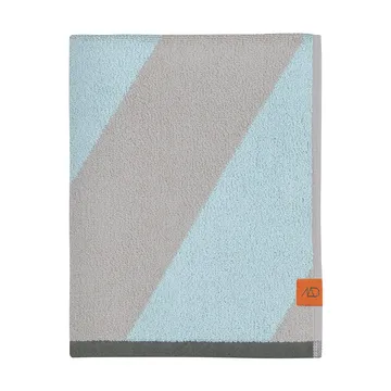 Diagonal handduk - Mint, 50x90 cm - Mette Ditmer