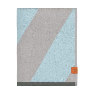 Diagonal handduk - Mint, 70x133 cm - Mette Ditmer