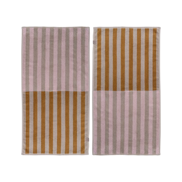 Disorder gästhanddtuk 2-pack - Powder rose - Mette Ditmer
