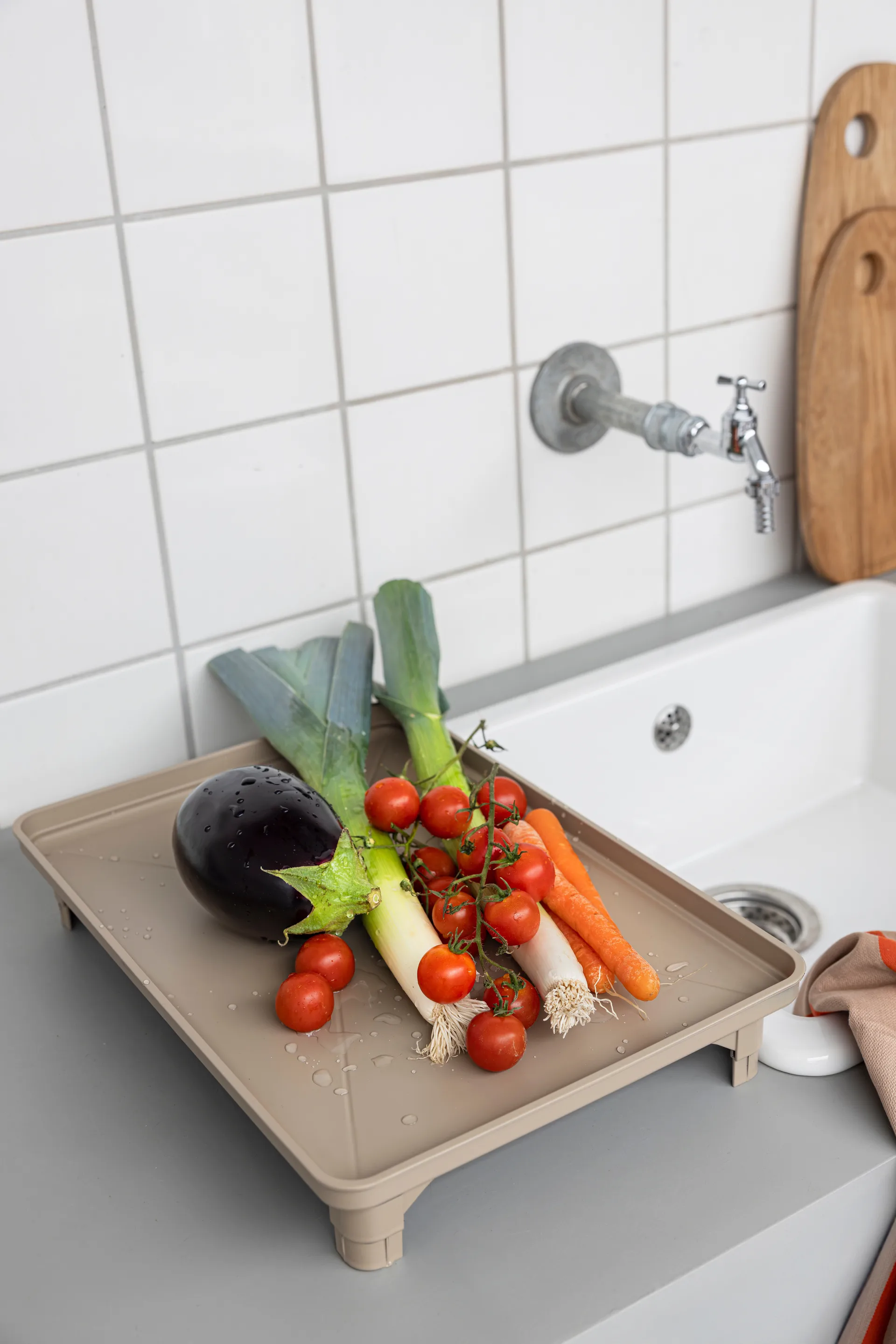 Dry-it diskställ, Sand, 29x42 cm Mette Ditmer