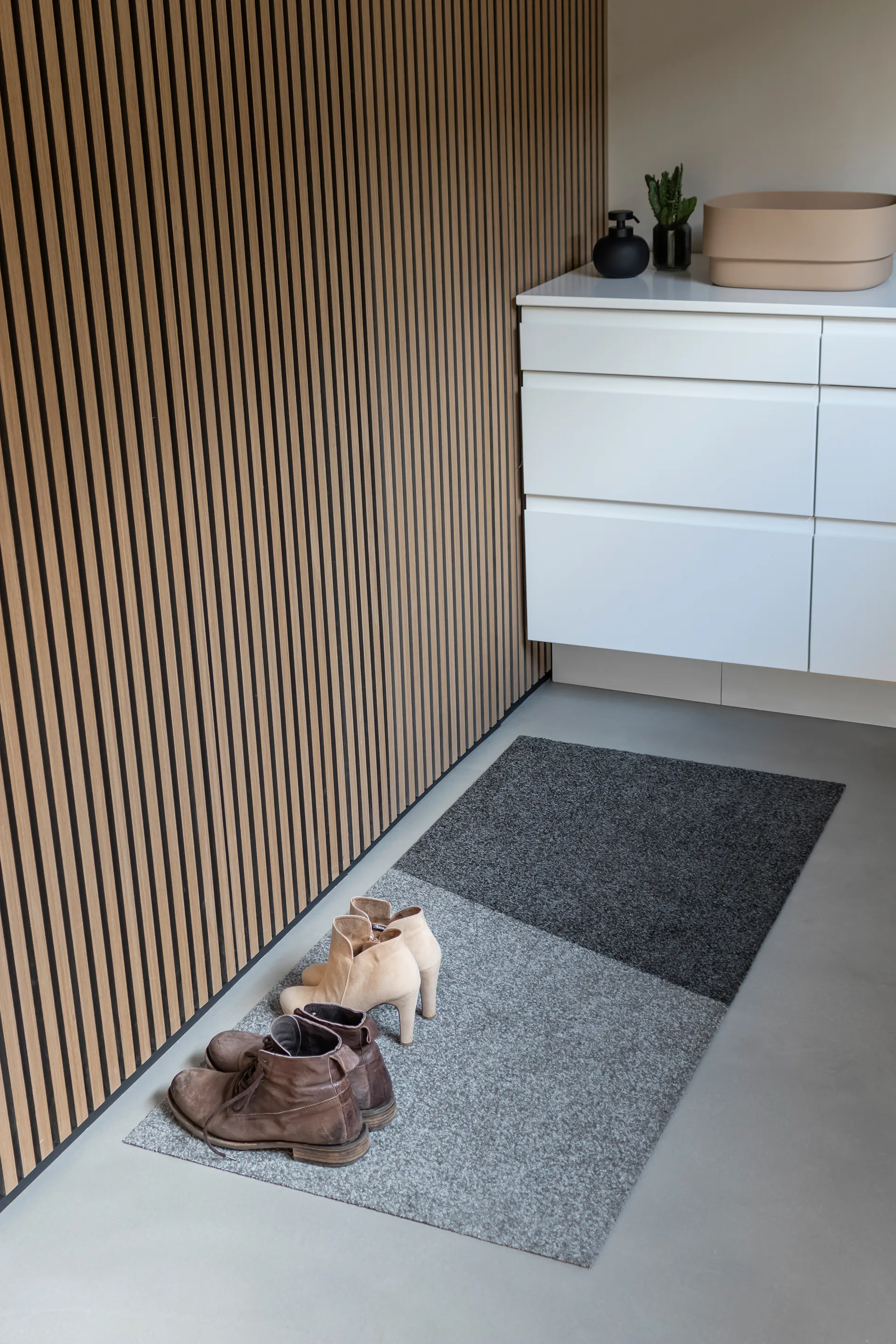 Duet matta allround, Dark grey Mette Ditmer