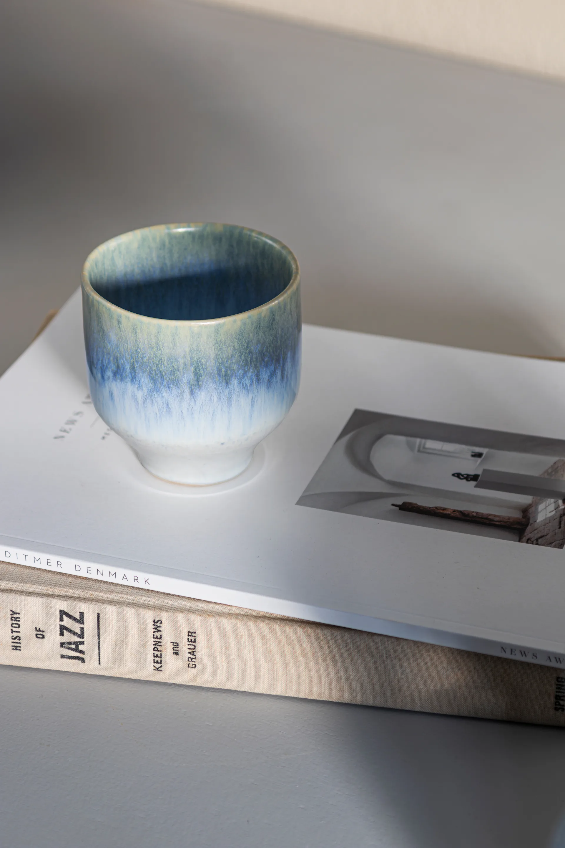 Elements mugg 2-pack, Blue Mette Ditmer